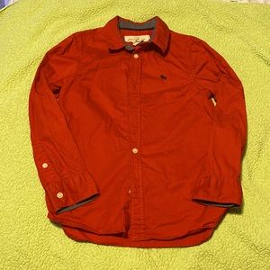 Red Button Down Shirt